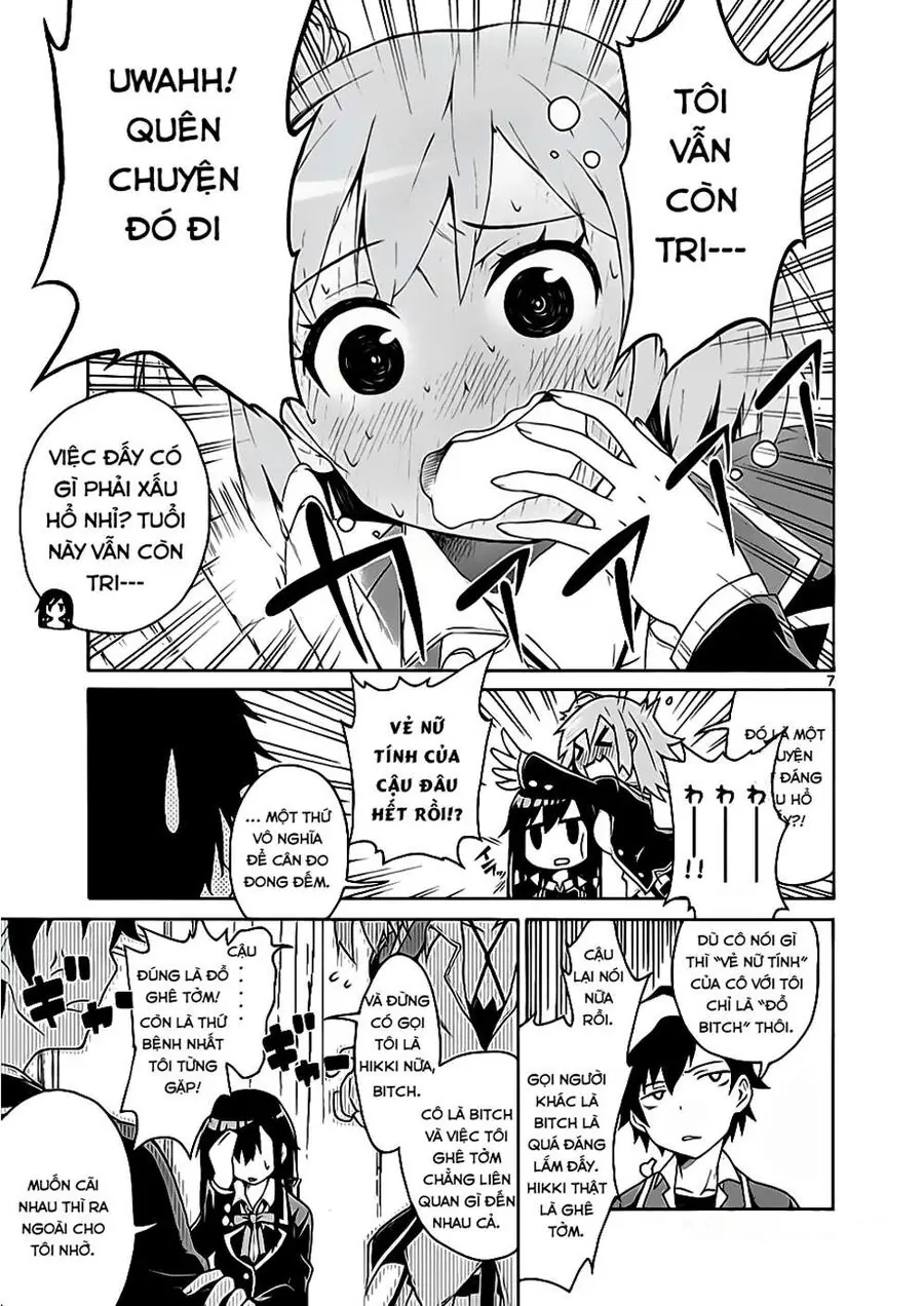 Chuyện Tình Thanh Xuân Bi Hài Của Tôi Quả Nhiên Là Sai Lầm @Comic Chapter 3 - Trang 8