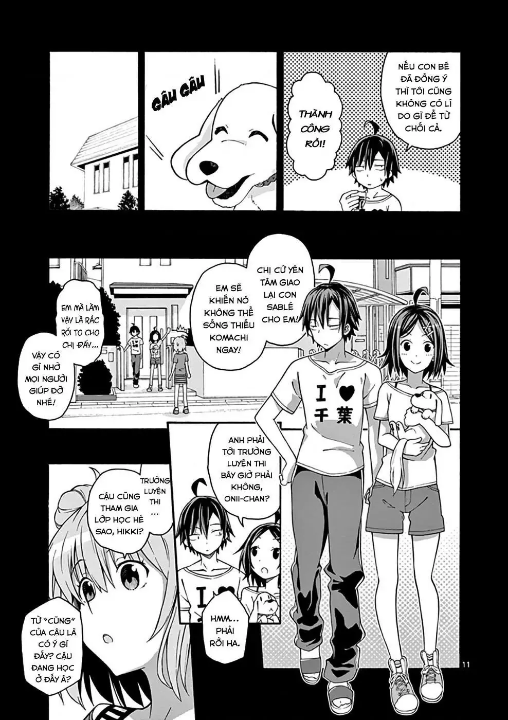 Chuyện Tình Thanh Xuân Bi Hài Của Tôi Quả Nhiên Là Sai Lầm @Comic Chapter 30 - Trang 11