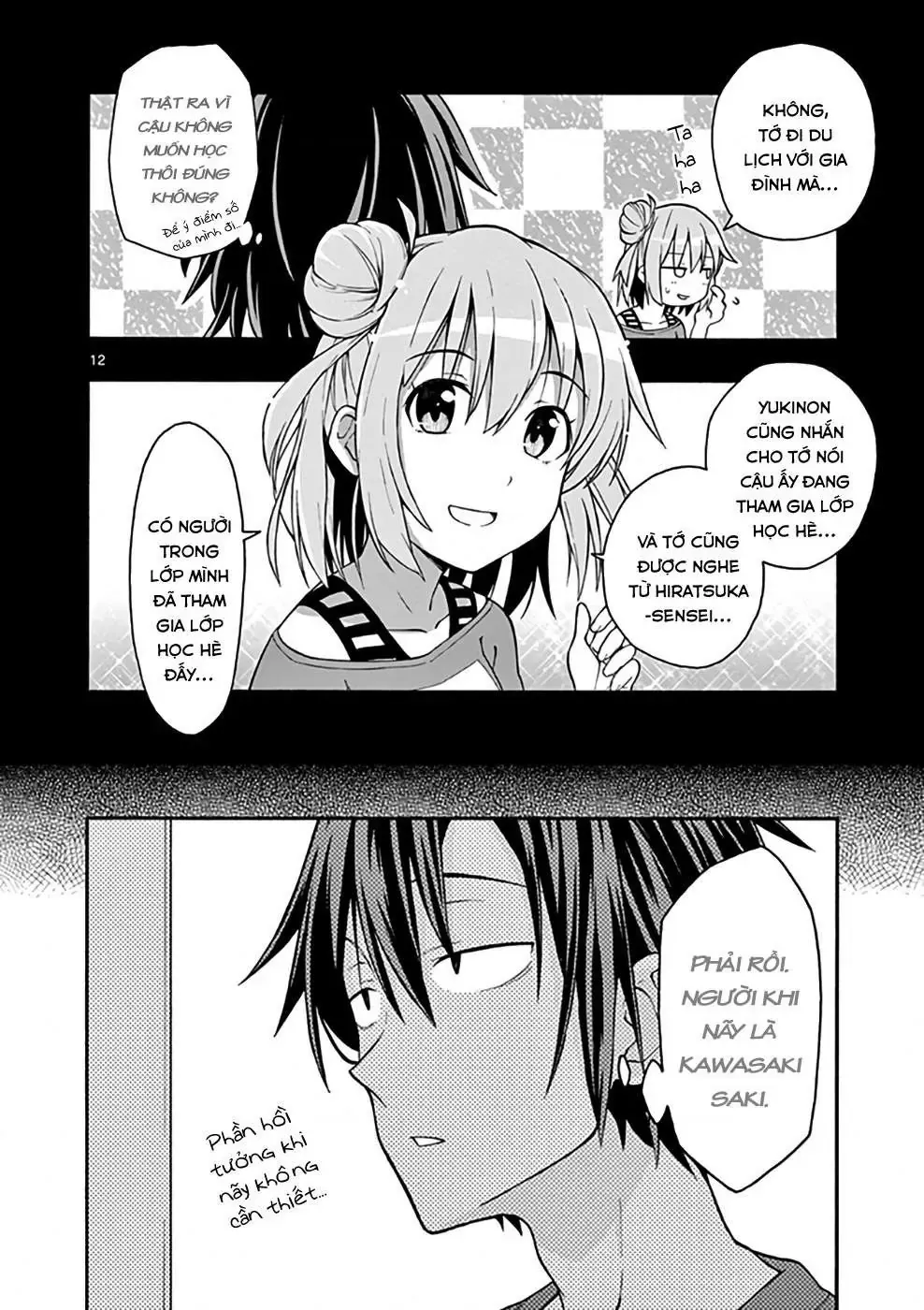 Chuyện Tình Thanh Xuân Bi Hài Của Tôi Quả Nhiên Là Sai Lầm @Comic Chapter 30 - Trang 12