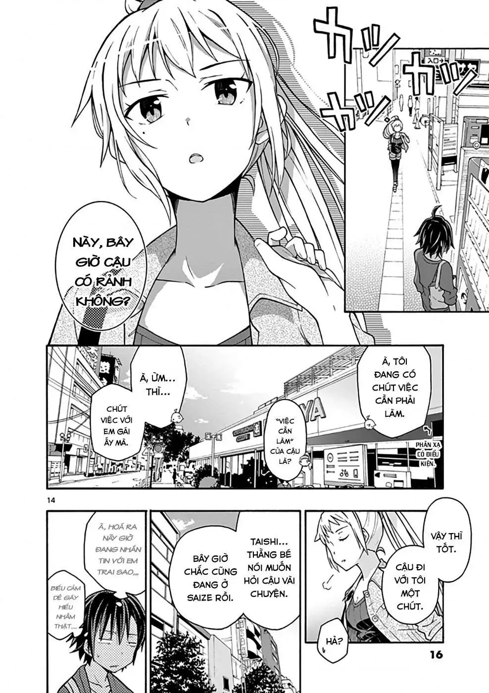 Chuyện Tình Thanh Xuân Bi Hài Của Tôi Quả Nhiên Là Sai Lầm @Comic Chapter 30 - Trang 14