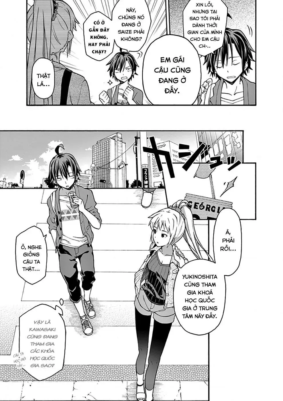 Chuyện Tình Thanh Xuân Bi Hài Của Tôi Quả Nhiên Là Sai Lầm @Comic Chapter 30 - Trang 15
