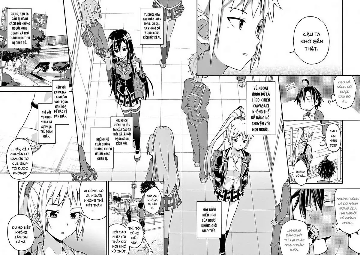Chuyện Tình Thanh Xuân Bi Hài Của Tôi Quả Nhiên Là Sai Lầm @Comic Chapter 30 - Trang 16