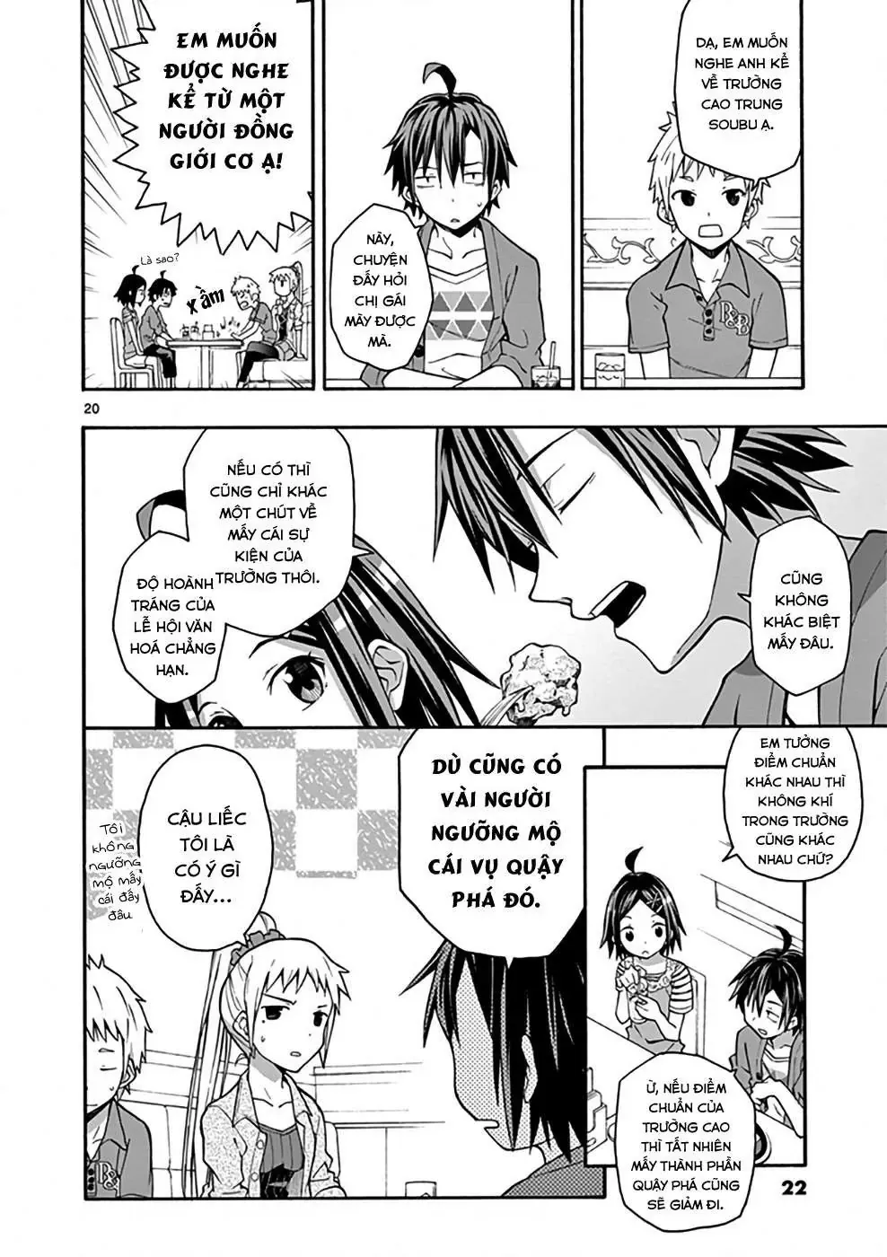 Chuyện Tình Thanh Xuân Bi Hài Của Tôi Quả Nhiên Là Sai Lầm @Comic Chapter 30 - Trang 19