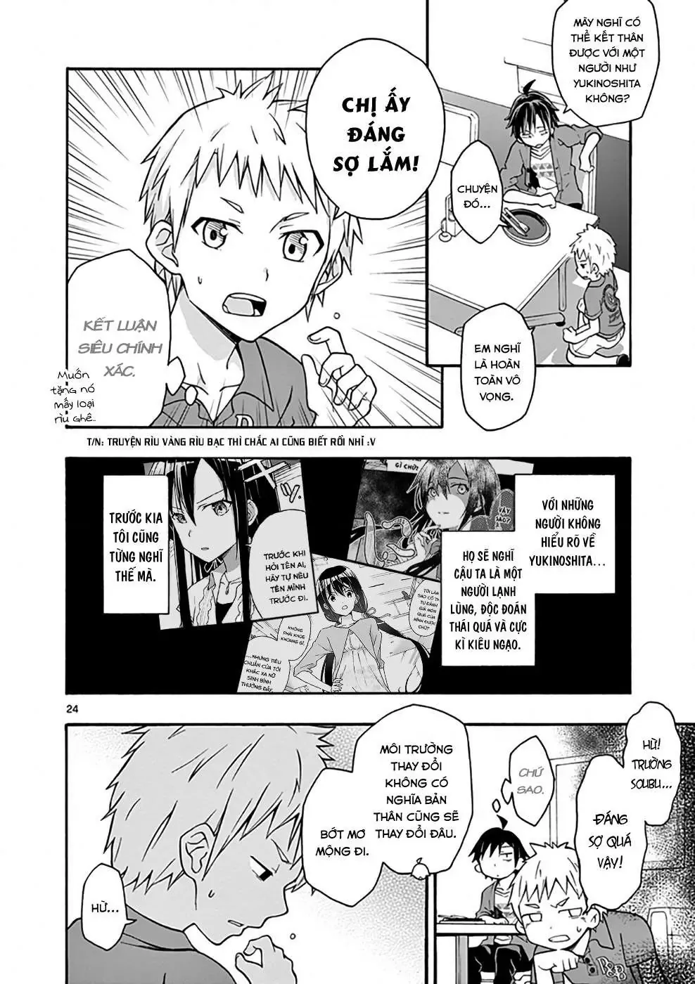 Chuyện Tình Thanh Xuân Bi Hài Của Tôi Quả Nhiên Là Sai Lầm @Comic Chapter 30 - Trang 23