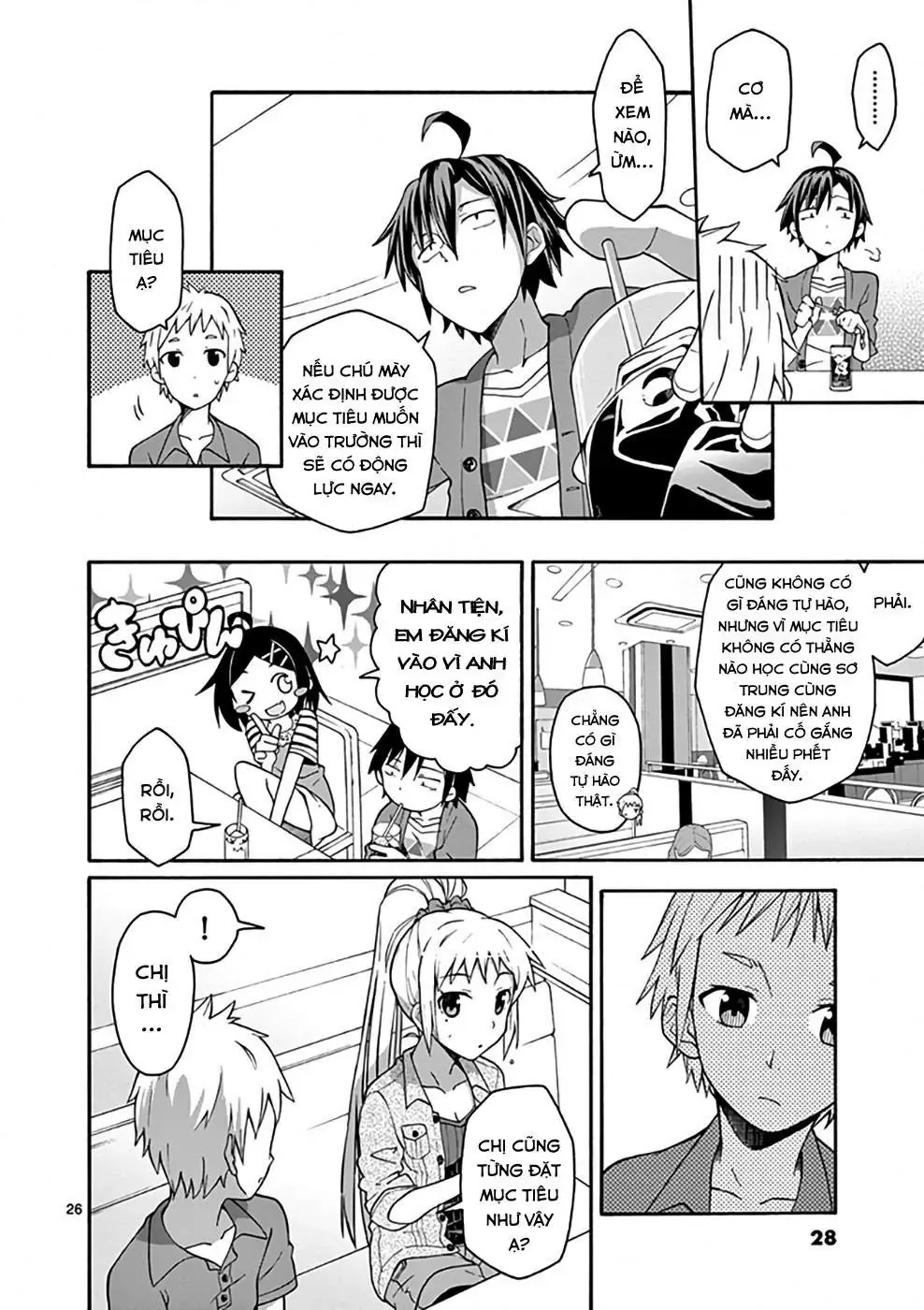 Chuyện Tình Thanh Xuân Bi Hài Của Tôi Quả Nhiên Là Sai Lầm @Comic Chapter 30 - Trang 25