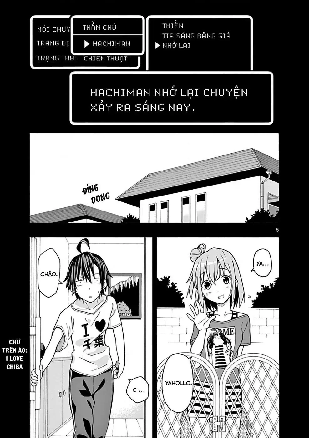 Chuyện Tình Thanh Xuân Bi Hài Của Tôi Quả Nhiên Là Sai Lầm @Comic Chapter 30 - Trang 5