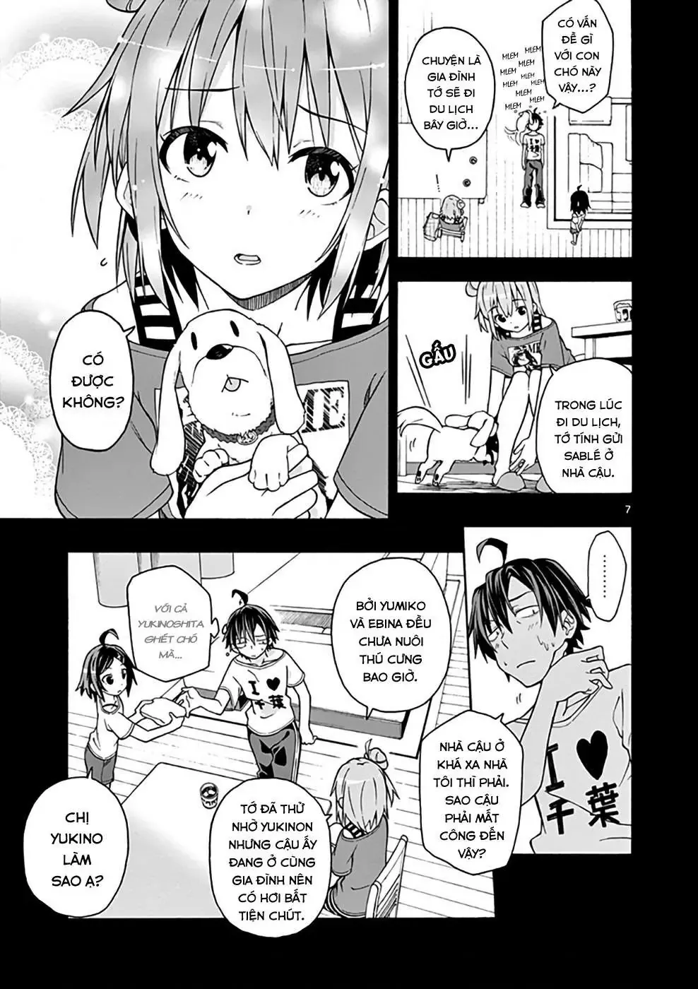 Chuyện Tình Thanh Xuân Bi Hài Của Tôi Quả Nhiên Là Sai Lầm @Comic Chapter 30 - Trang 7