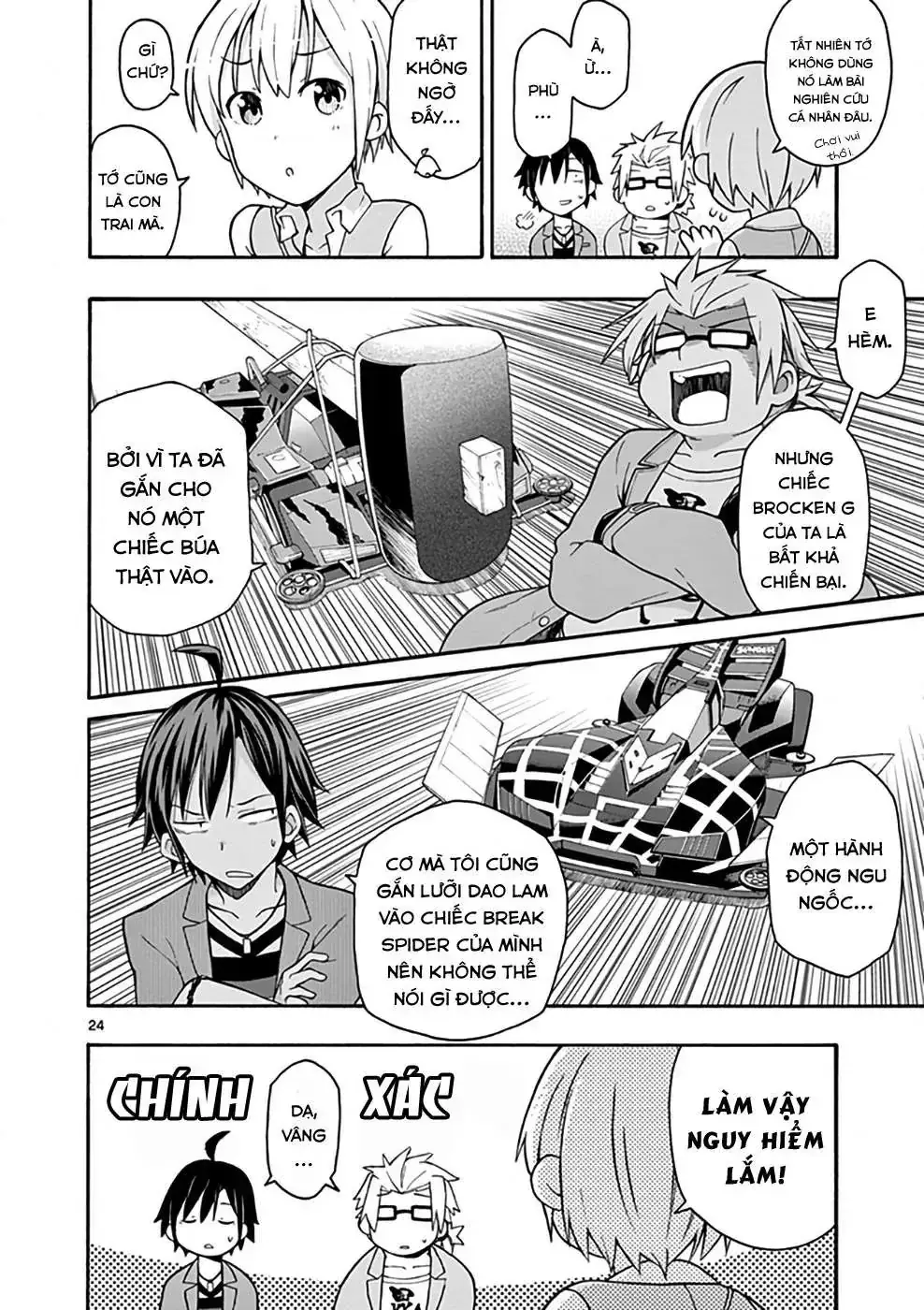 Chuyện Tình Thanh Xuân Bi Hài Của Tôi Quả Nhiên Là Sai Lầm @Comic Chapter 31 - Trang 26