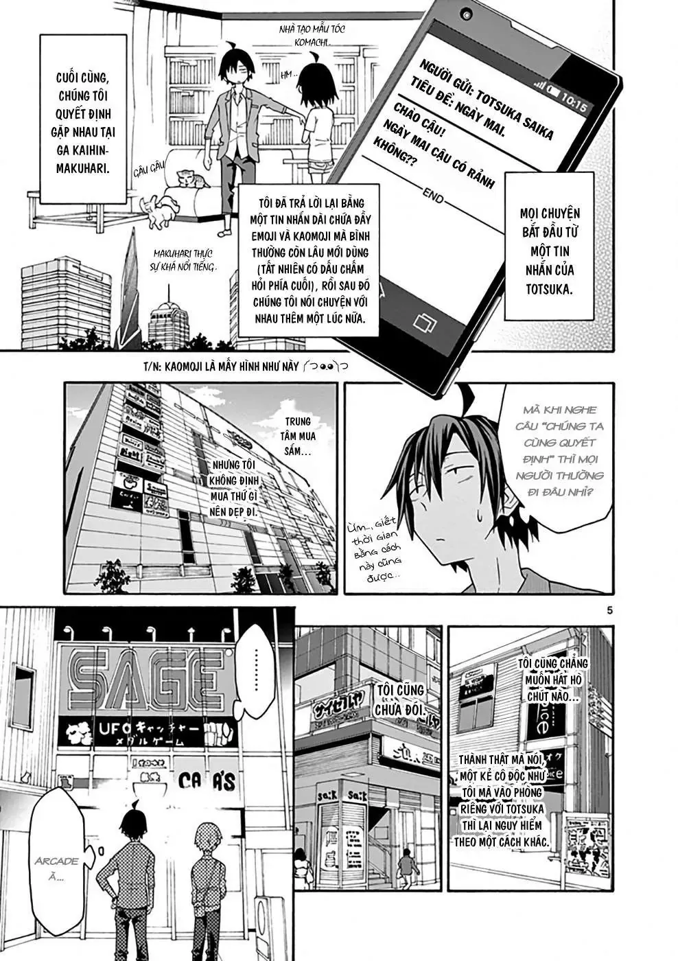 Chuyện Tình Thanh Xuân Bi Hài Của Tôi Quả Nhiên Là Sai Lầm @Comic Chapter 31 - Trang 6