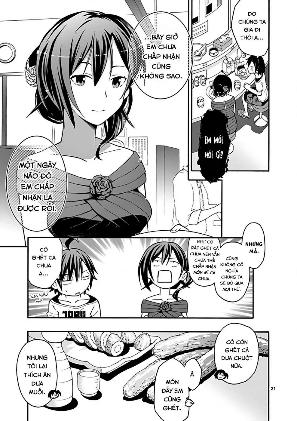 Chuyện Tình Thanh Xuân Bi Hài Của Tôi Quả Nhiên Là Sai Lầm @Comic Chapter 32 - Trang 22