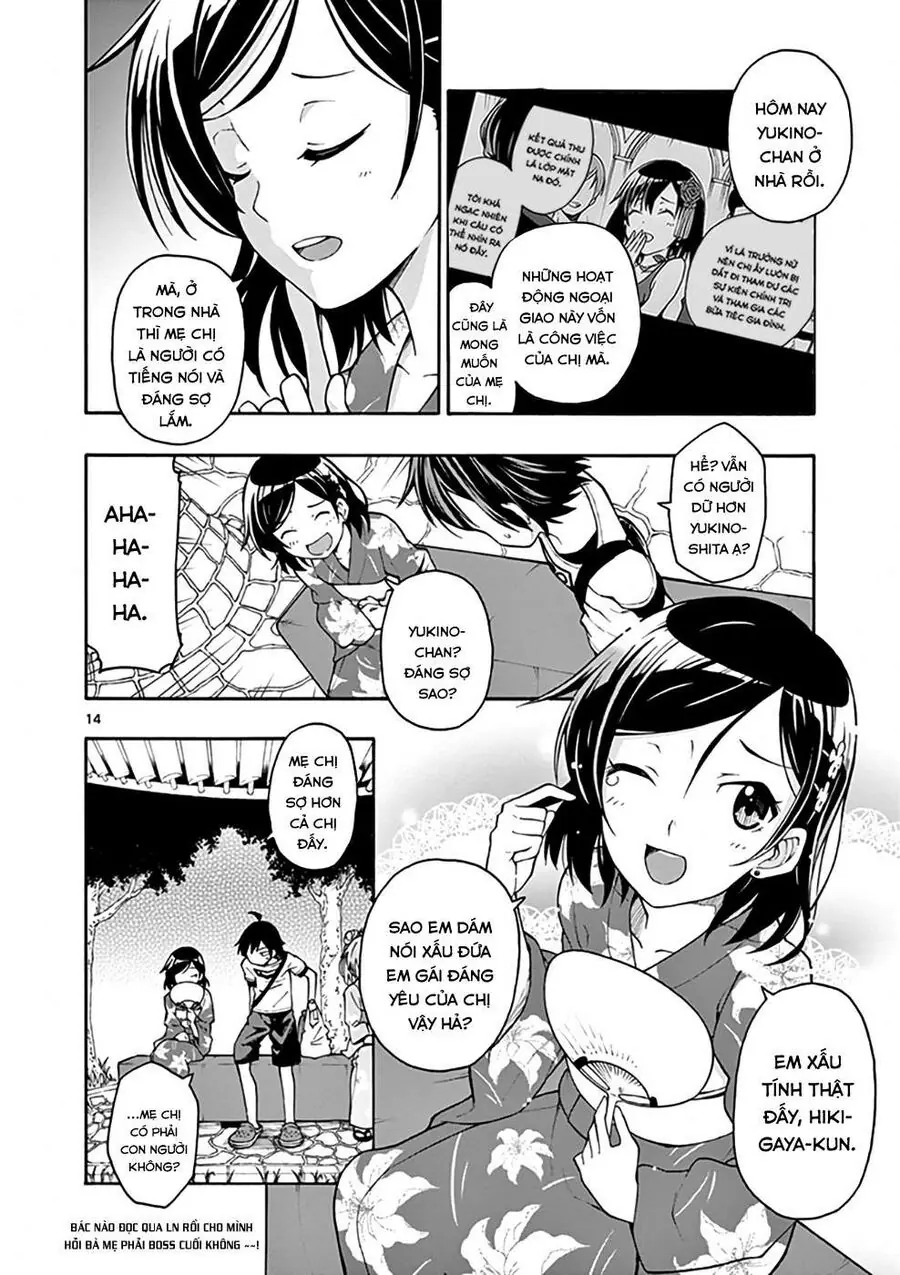 Chuyện Tình Thanh Xuân Bi Hài Của Tôi Quả Nhiên Là Sai Lầm @Comic Chapter 34 - Trang 15