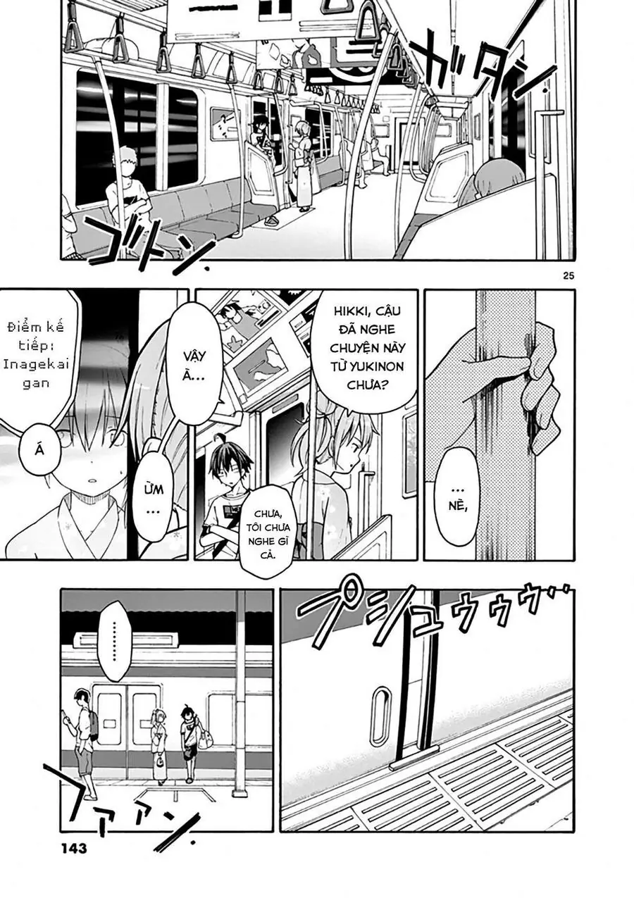 Chuyện Tình Thanh Xuân Bi Hài Của Tôi Quả Nhiên Là Sai Lầm @Comic Chapter 34 - Trang 23