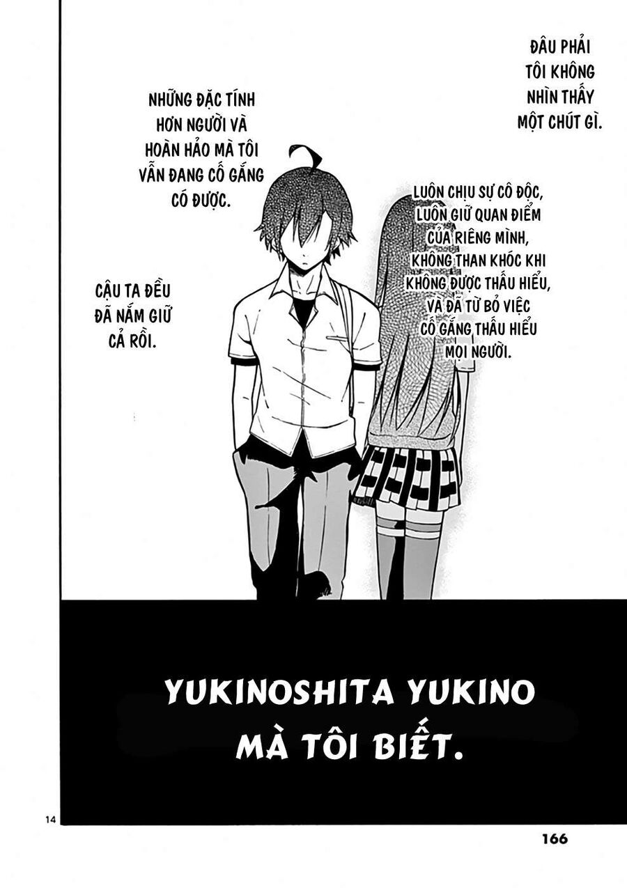 Chuyện Tình Thanh Xuân Bi Hài Của Tôi Quả Nhiên Là Sai Lầm @Comic Chapter 35 - Trang 14