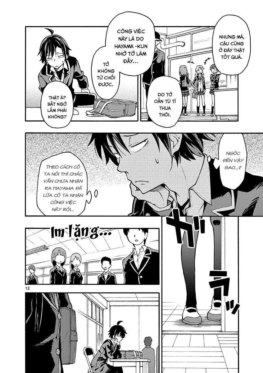 Chuyện Tình Thanh Xuân Bi Hài Của Tôi Quả Nhiên Là Sai Lầm @Comic Chapter 36 - Trang 12