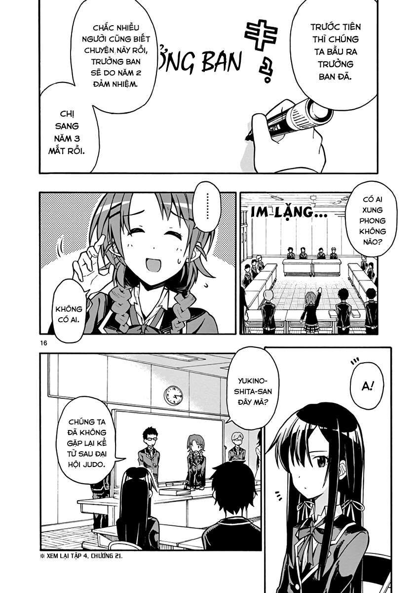 Chuyện Tình Thanh Xuân Bi Hài Của Tôi Quả Nhiên Là Sai Lầm @Comic Chapter 36 - Trang 16