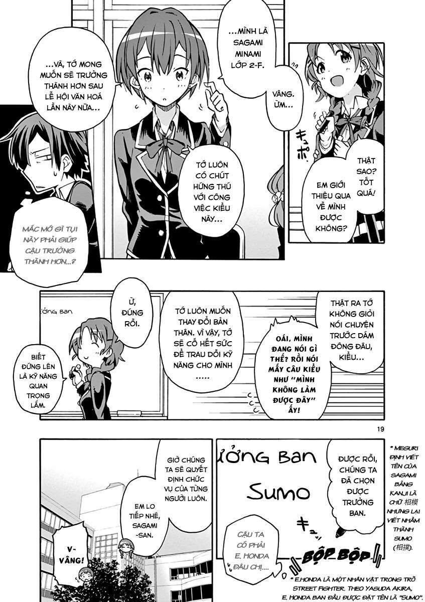 Chuyện Tình Thanh Xuân Bi Hài Của Tôi Quả Nhiên Là Sai Lầm @Comic Chapter 36 - Trang 19
