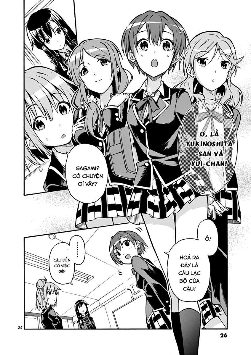 Chuyện Tình Thanh Xuân Bi Hài Của Tôi Quả Nhiên Là Sai Lầm @Comic Chapter 36 - Trang 24
