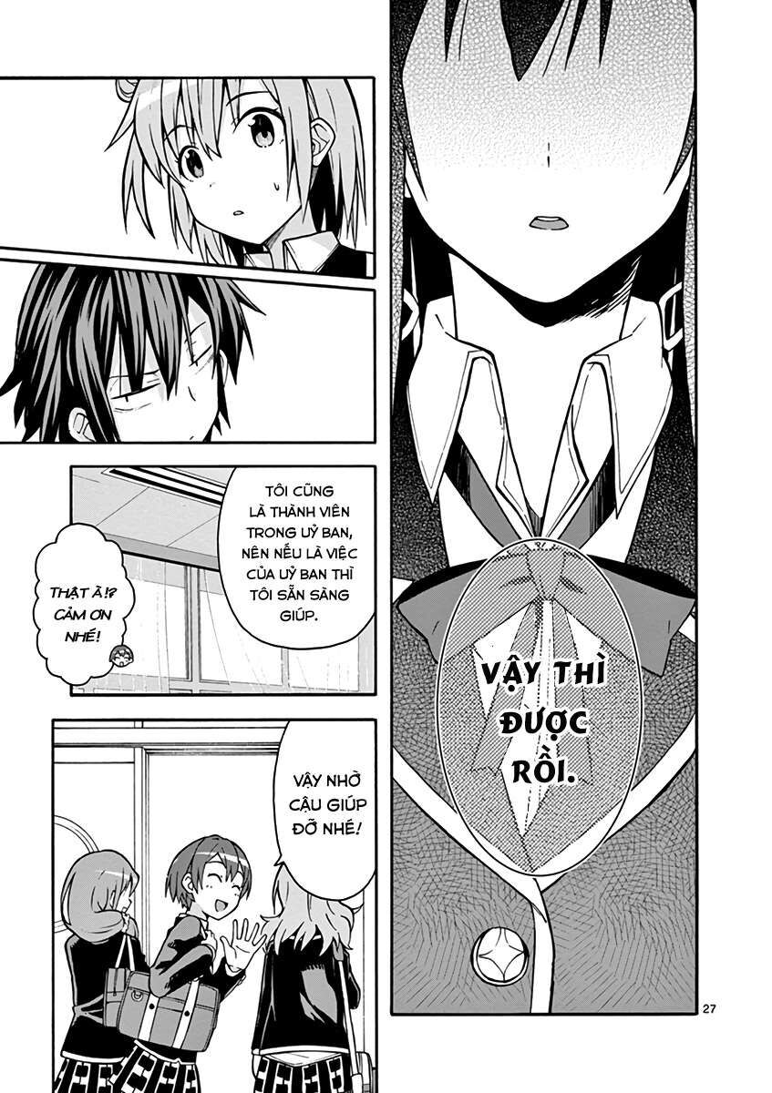 Chuyện Tình Thanh Xuân Bi Hài Của Tôi Quả Nhiên Là Sai Lầm @Comic Chapter 36 - Trang 27