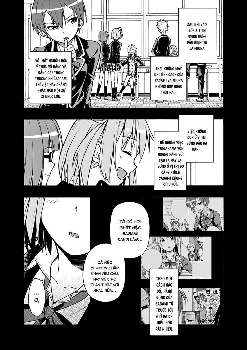 Chuyện Tình Thanh Xuân Bi Hài Của Tôi Quả Nhiên Là Sai Lầm @Comic Chapter 37 - Trang 10