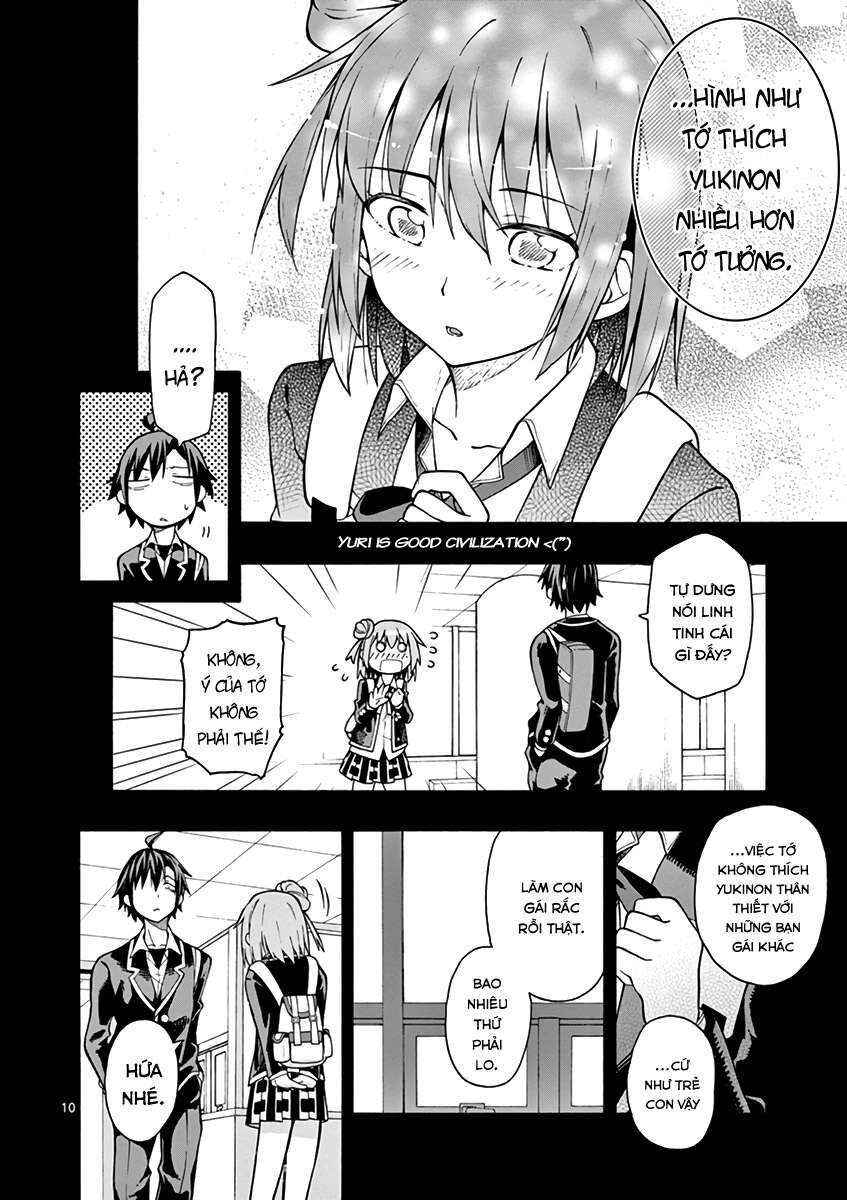Chuyện Tình Thanh Xuân Bi Hài Của Tôi Quả Nhiên Là Sai Lầm @Comic Chapter 37 - Trang 11