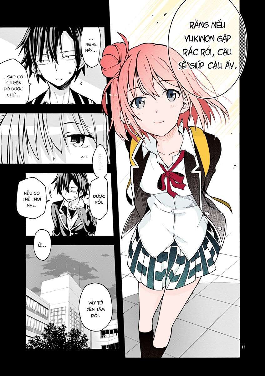 Chuyện Tình Thanh Xuân Bi Hài Của Tôi Quả Nhiên Là Sai Lầm @Comic Chapter 37 - Trang 12