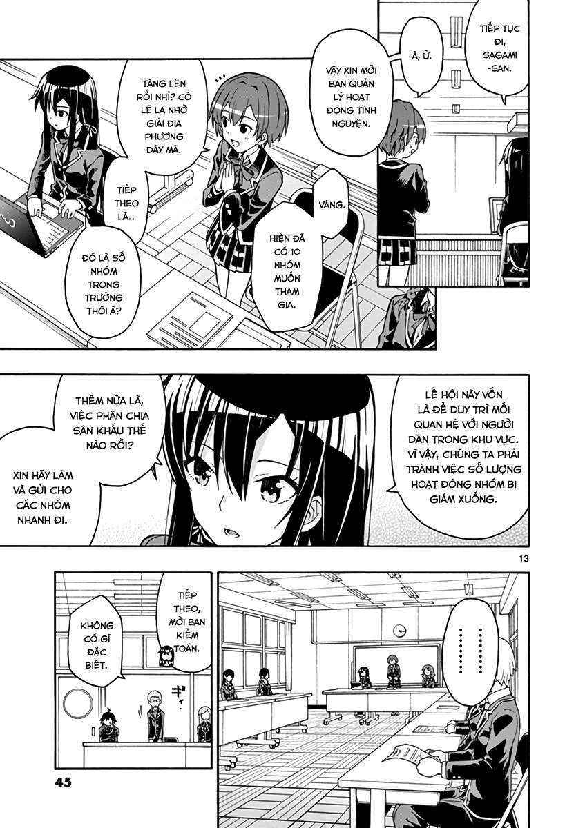 Chuyện Tình Thanh Xuân Bi Hài Của Tôi Quả Nhiên Là Sai Lầm @Comic Chapter 37 - Trang 15