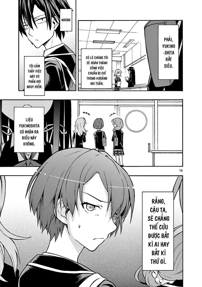 Chuyện Tình Thanh Xuân Bi Hài Của Tôi Quả Nhiên Là Sai Lầm @Comic Chapter 37 - Trang 17