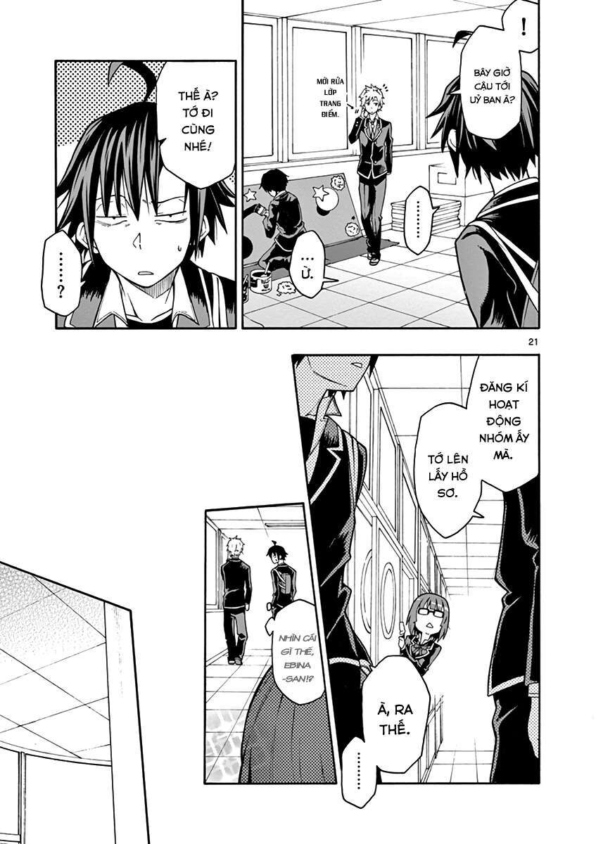 Chuyện Tình Thanh Xuân Bi Hài Của Tôi Quả Nhiên Là Sai Lầm @Comic Chapter 37 - Trang 22