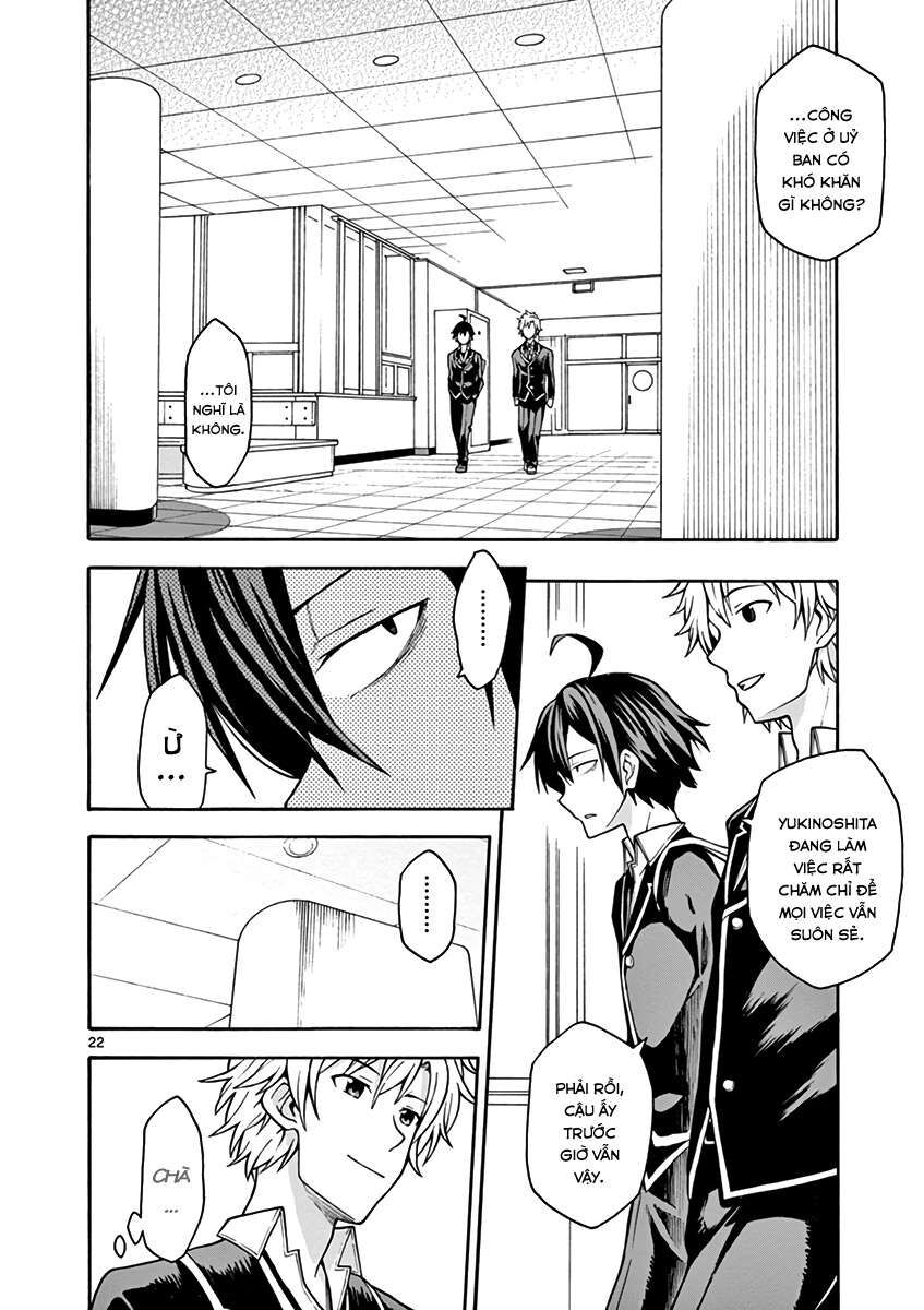 Chuyện Tình Thanh Xuân Bi Hài Của Tôi Quả Nhiên Là Sai Lầm @Comic Chapter 37 - Trang 23