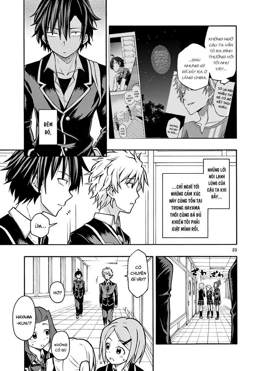 Chuyện Tình Thanh Xuân Bi Hài Của Tôi Quả Nhiên Là Sai Lầm @Comic Chapter 37 - Trang 24