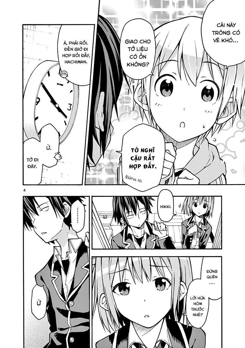 Chuyện Tình Thanh Xuân Bi Hài Của Tôi Quả Nhiên Là Sai Lầm @Comic Chapter 37 - Trang 5