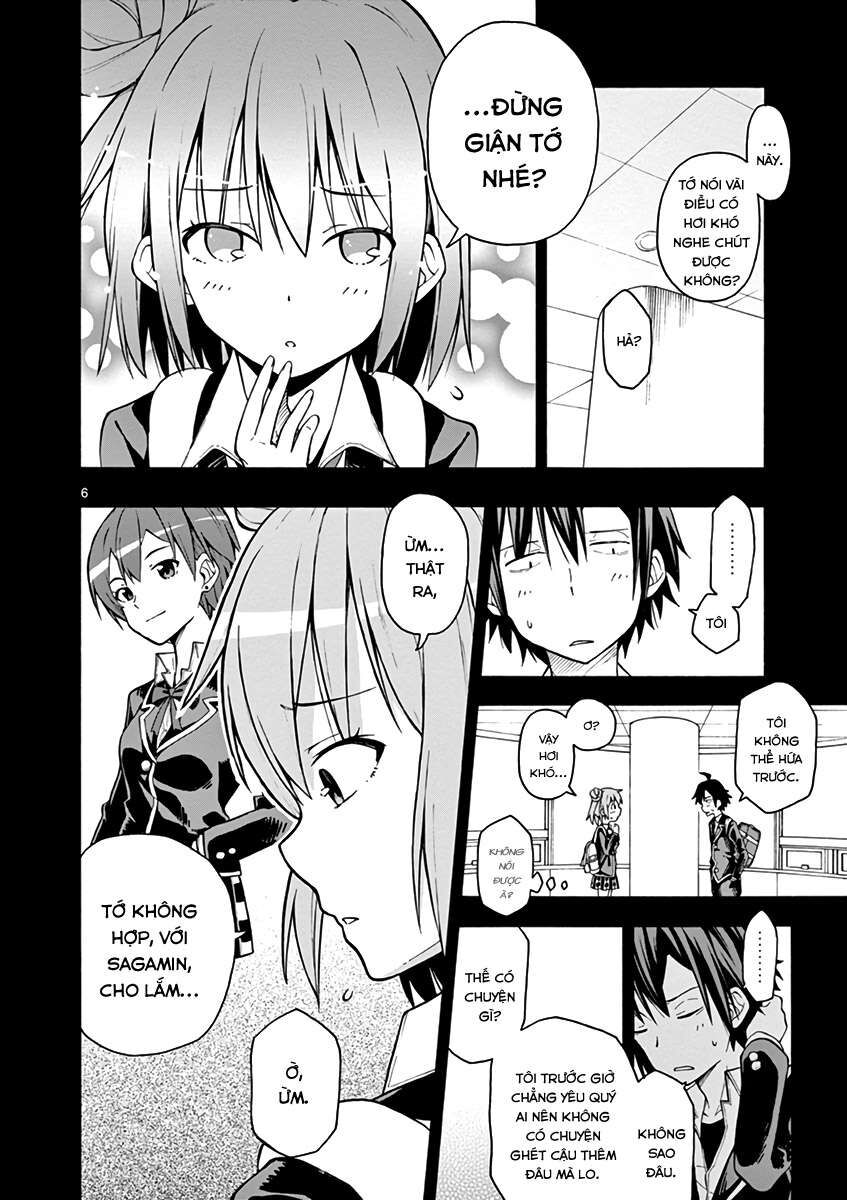 Chuyện Tình Thanh Xuân Bi Hài Của Tôi Quả Nhiên Là Sai Lầm @Comic Chapter 37 - Trang 7