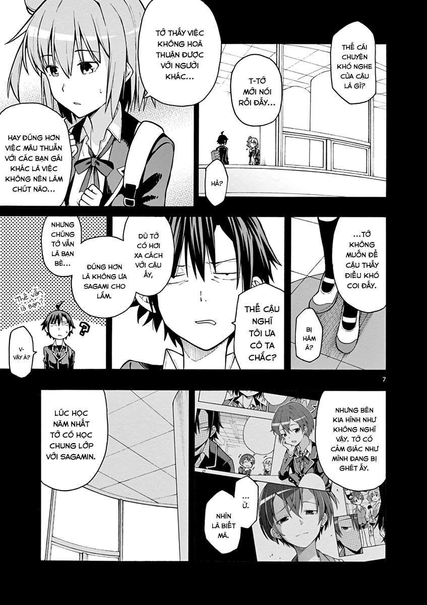 Chuyện Tình Thanh Xuân Bi Hài Của Tôi Quả Nhiên Là Sai Lầm @Comic Chapter 37 - Trang 8
