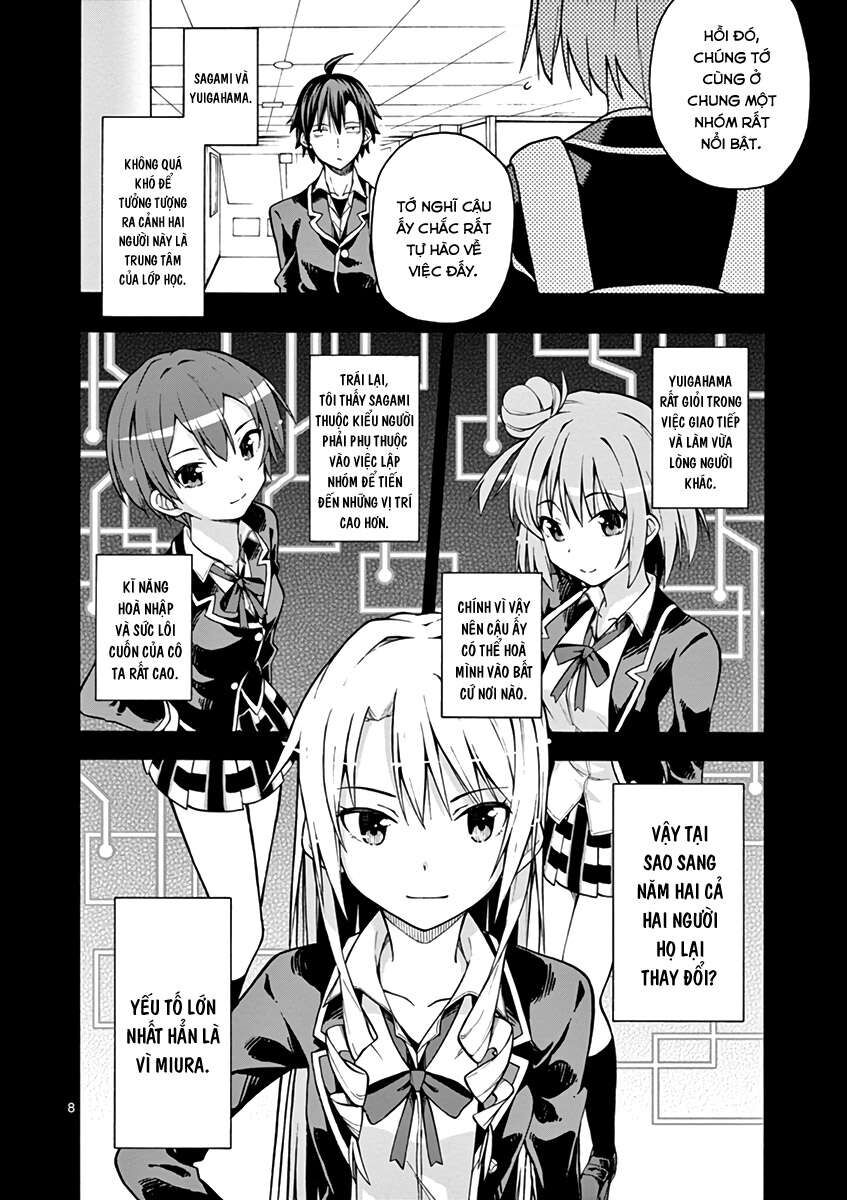 Chuyện Tình Thanh Xuân Bi Hài Của Tôi Quả Nhiên Là Sai Lầm @Comic Chapter 37 - Trang 9