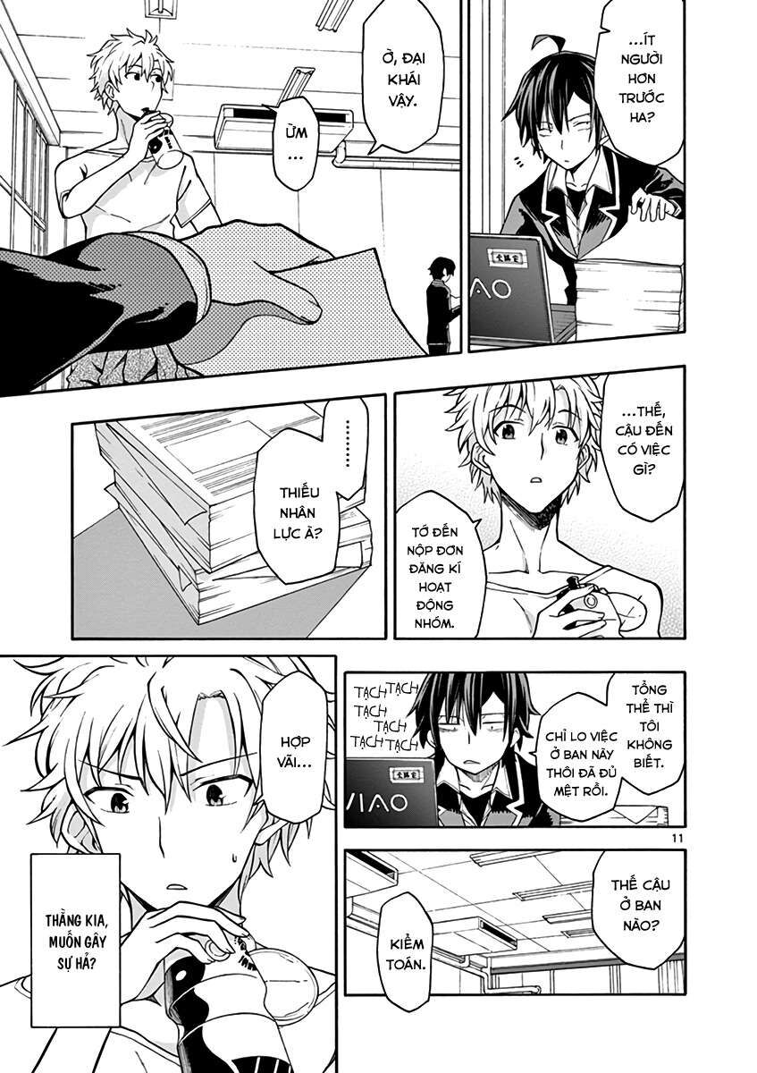 Chuyện Tình Thanh Xuân Bi Hài Của Tôi Quả Nhiên Là Sai Lầm @Comic Chapter 38 - Trang 12