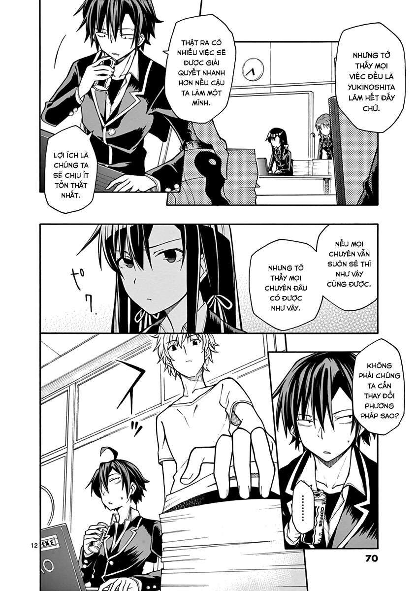 Chuyện Tình Thanh Xuân Bi Hài Của Tôi Quả Nhiên Là Sai Lầm @Comic Chapter 38 - Trang 13