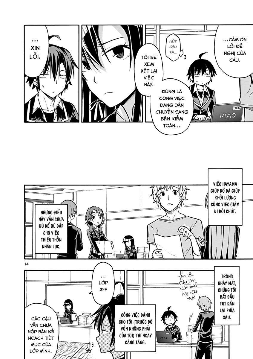 Chuyện Tình Thanh Xuân Bi Hài Của Tôi Quả Nhiên Là Sai Lầm @Comic Chapter 38 - Trang 15