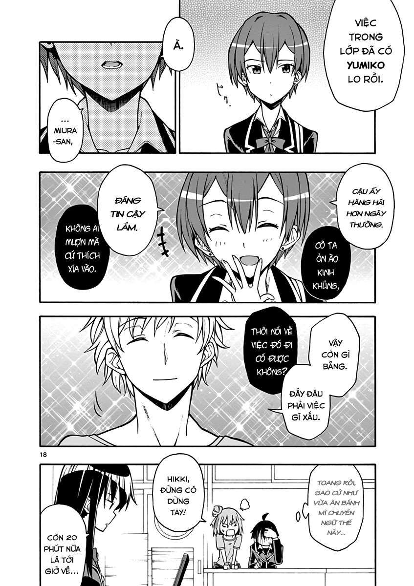 Chuyện Tình Thanh Xuân Bi Hài Của Tôi Quả Nhiên Là Sai Lầm @Comic Chapter 38 - Trang 19