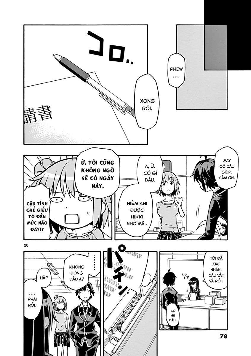 Chuyện Tình Thanh Xuân Bi Hài Của Tôi Quả Nhiên Là Sai Lầm @Comic Chapter 38 - Trang 21