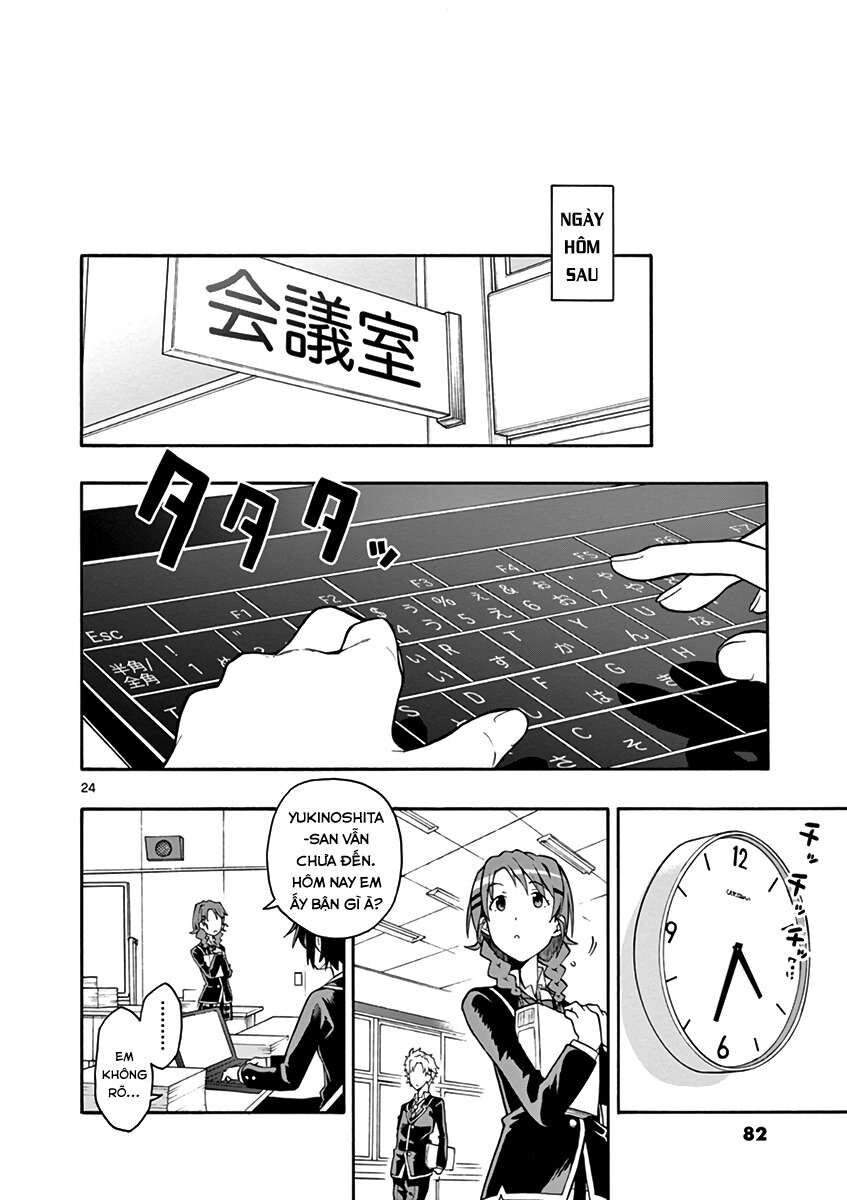 Chuyện Tình Thanh Xuân Bi Hài Của Tôi Quả Nhiên Là Sai Lầm @Comic Chapter 38 - Trang 25