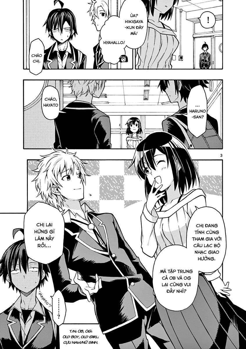 Chuyện Tình Thanh Xuân Bi Hài Của Tôi Quả Nhiên Là Sai Lầm @Comic Chapter 38 - Trang 4