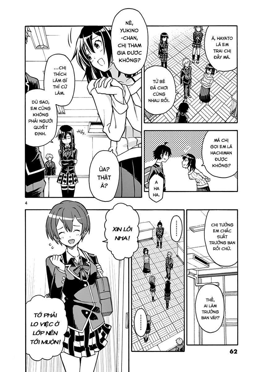 Chuyện Tình Thanh Xuân Bi Hài Của Tôi Quả Nhiên Là Sai Lầm @Comic Chapter 38 - Trang 5