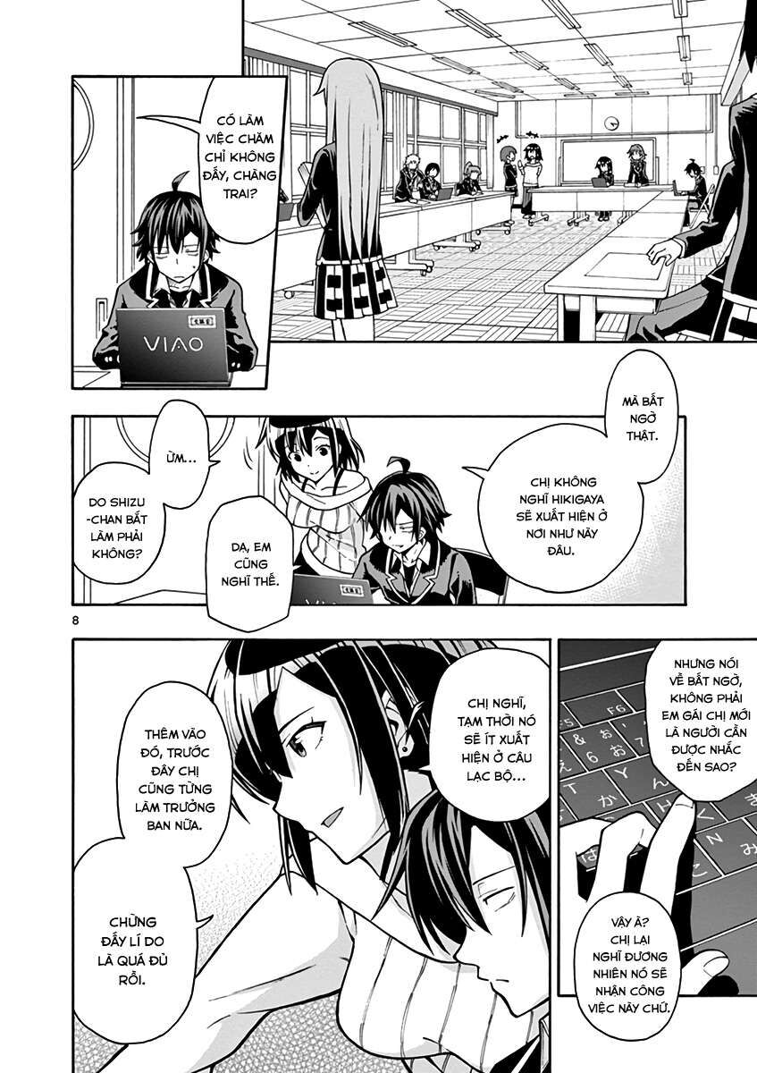 Chuyện Tình Thanh Xuân Bi Hài Của Tôi Quả Nhiên Là Sai Lầm @Comic Chapter 38 - Trang 9