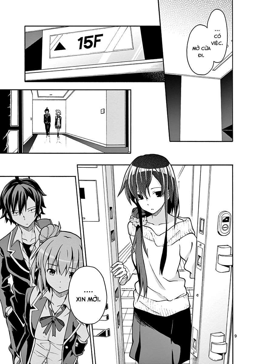 Chuyện Tình Thanh Xuân Bi Hài Của Tôi Quả Nhiên Là Sai Lầm @Comic Chapter 39 - Trang 10