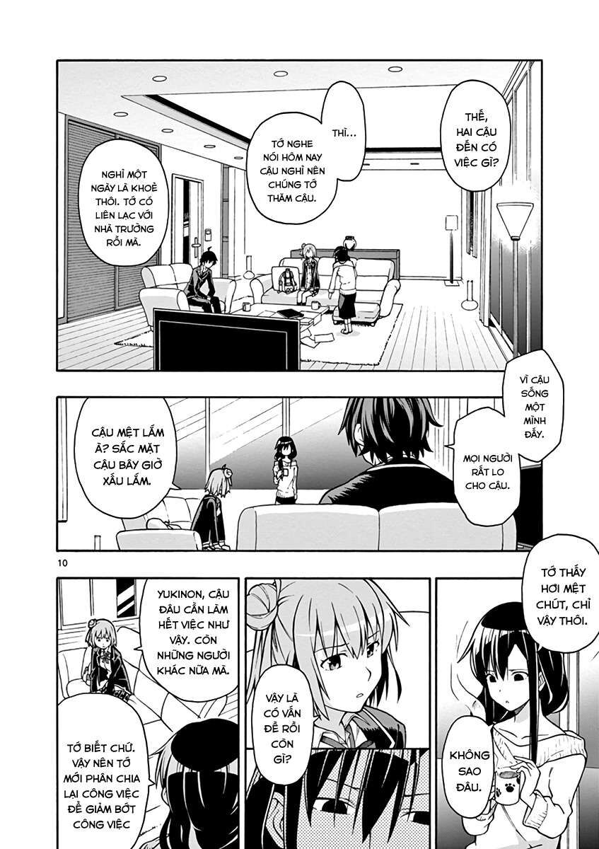Chuyện Tình Thanh Xuân Bi Hài Của Tôi Quả Nhiên Là Sai Lầm @Comic Chapter 39 - Trang 11