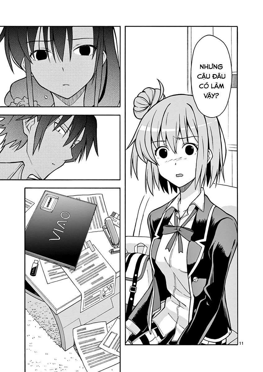 Chuyện Tình Thanh Xuân Bi Hài Của Tôi Quả Nhiên Là Sai Lầm @Comic Chapter 39 - Trang 12