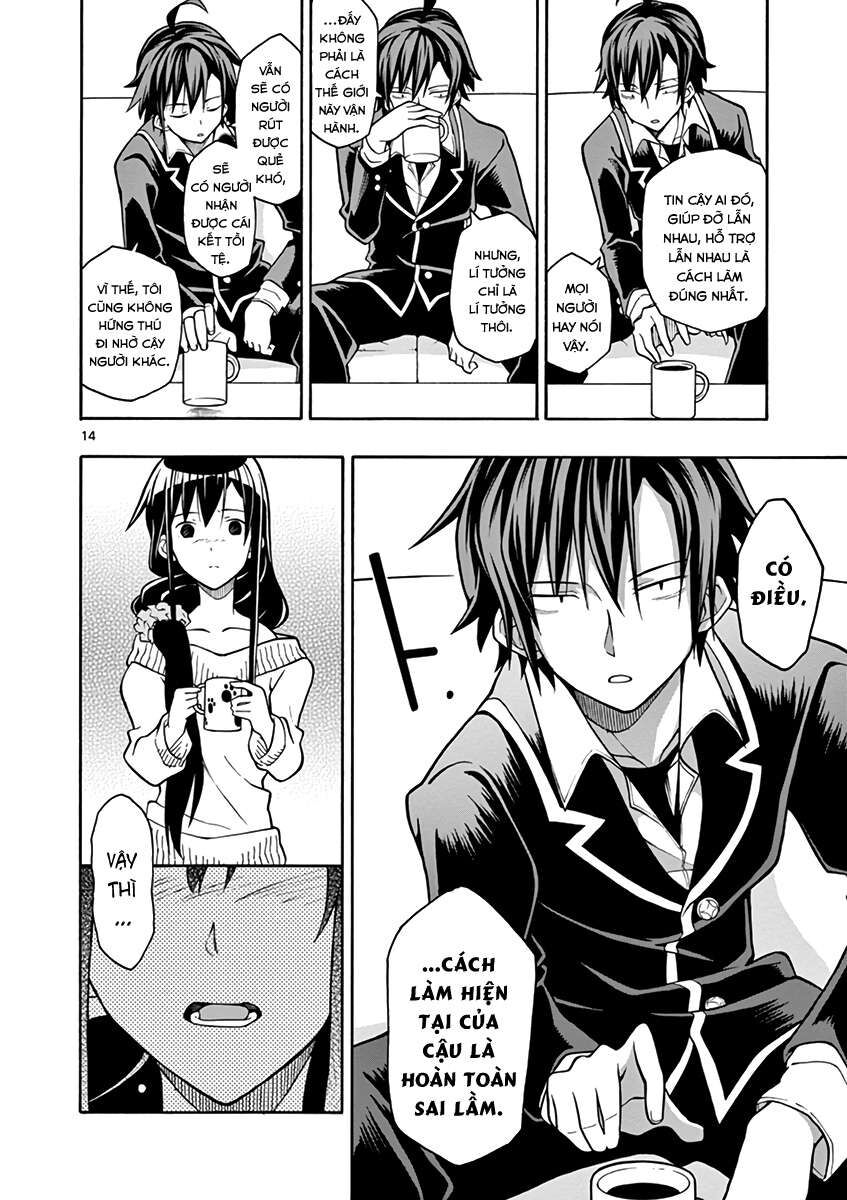 Chuyện Tình Thanh Xuân Bi Hài Của Tôi Quả Nhiên Là Sai Lầm @Comic Chapter 39 - Trang 15