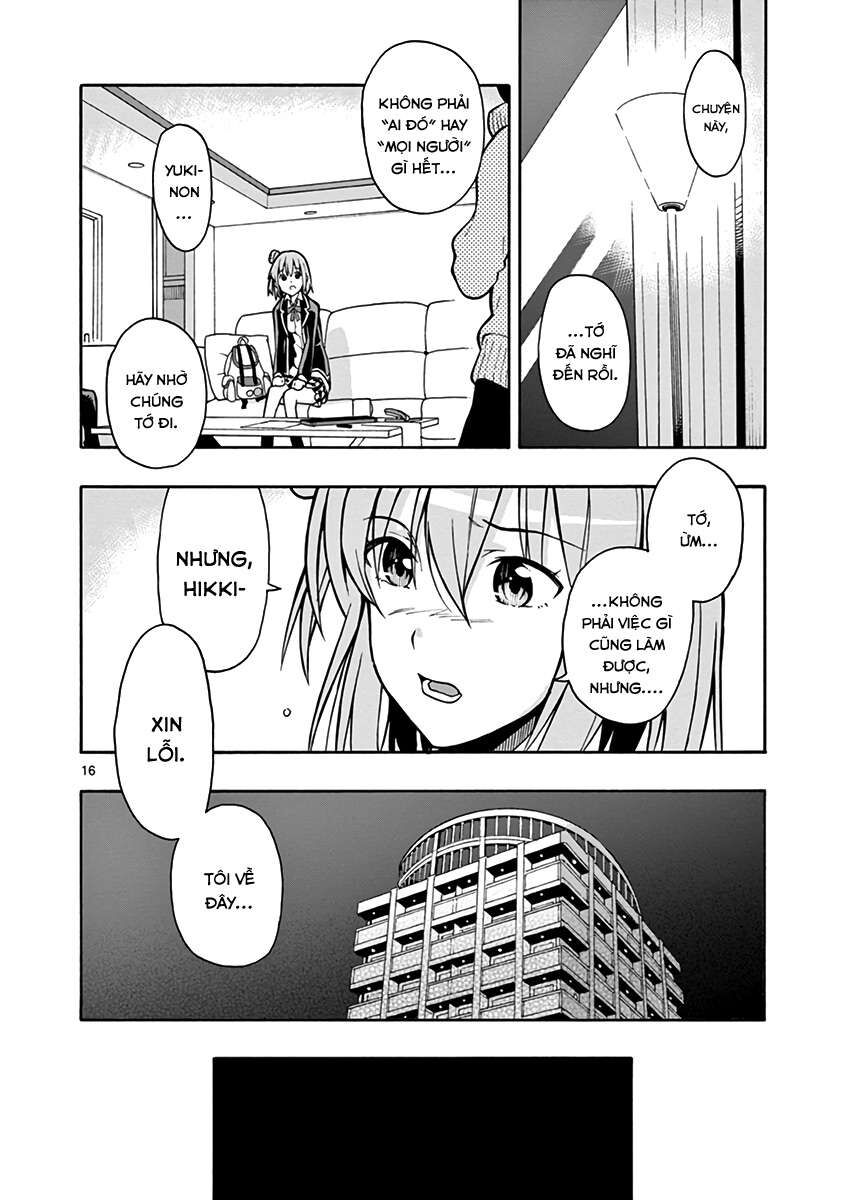 Chuyện Tình Thanh Xuân Bi Hài Của Tôi Quả Nhiên Là Sai Lầm @Comic Chapter 39 - Trang 17