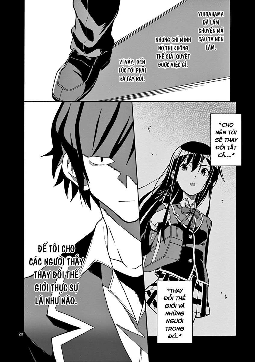 Chuyện Tình Thanh Xuân Bi Hài Của Tôi Quả Nhiên Là Sai Lầm @Comic Chapter 39 - Trang 21