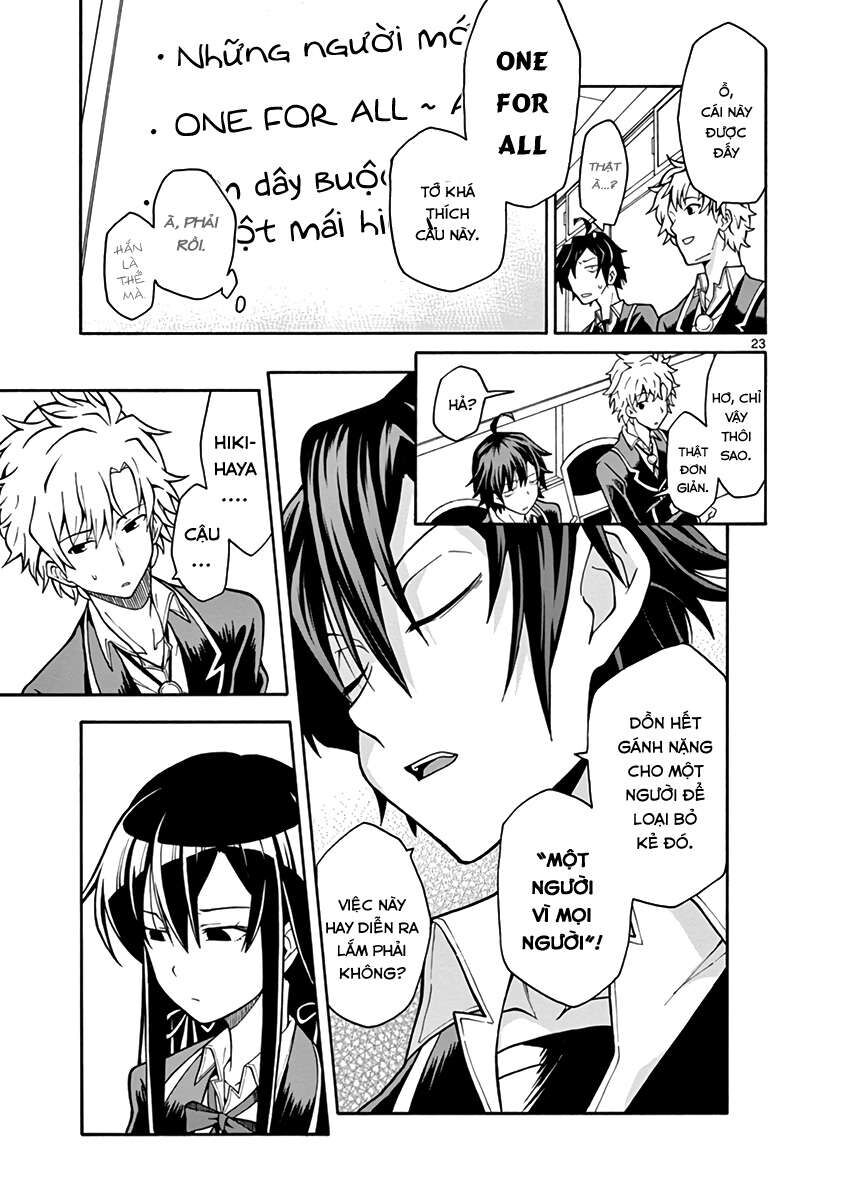 Chuyện Tình Thanh Xuân Bi Hài Của Tôi Quả Nhiên Là Sai Lầm @Comic Chapter 39 - Trang 24